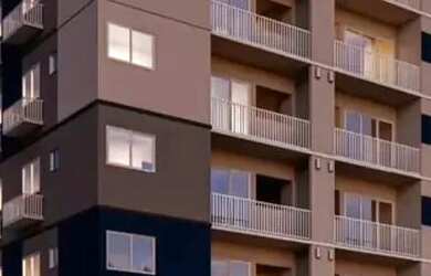 Imagem: O apartamento possui 2 Dormitórios, 2 Banheiros, 1 Vaga na