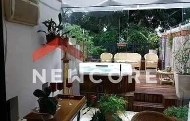 Imagem: O apartamento na cobertura possui 3 Dormitórios, 5 Banheiros