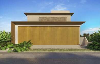 Imagem: A casa em condomínio possui 4 Dormitórios, 5 Banheiros, 4