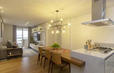 Imagem: O apartamento possui 3 Dormitórios, 2 Banheiros, 2 Vagas na