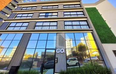 Imagem: O apartamento possui 1 Dormitório, 1 Banheiro, 30m² de Área