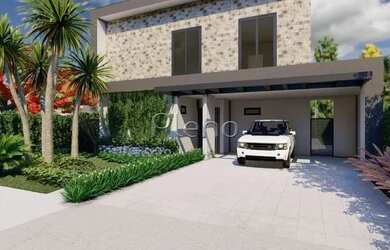 Imagem: A casa em condomínio possui 4 Dormitórios, 5 Banheiros, 4