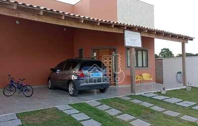 Imagem: A casa em condomínio possui 3 Dormitórios, 3 Banheiros, 5