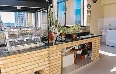 Imagem: O apartamento na cobertura possui 2 Dormitórios, 3 Banheiros