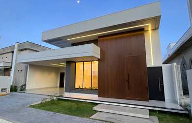 Imagem: A casa em condomínio possui 3 Dormitórios, 3 Banheiros, 2