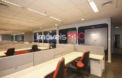 Imagem 5: Laje corporativa disponível para locação andar de 375m² na Nações...