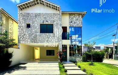 Imagem: A casa em condomínio possui 3 Dormitórios, 3 Banheiros, 2