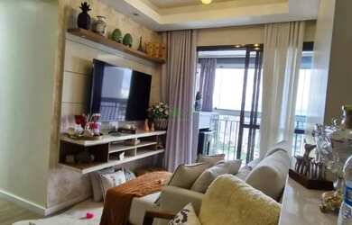 Imagem: O apartamento possui 3 Dormitórios, 2 Banheiros, 1 Vaga na