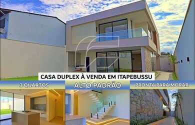 Imagem: A casa possui 4 Dormitórios, 4 Banheiros, 2 Vagas na garagem