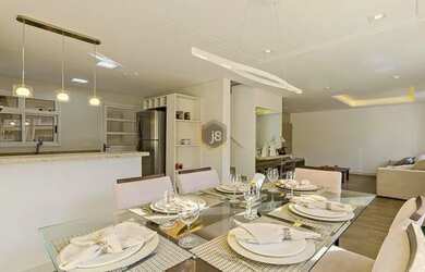 Imagem: A casa em condomínio possui 3 Dormitórios, 3 Banheiros, 2