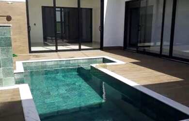 Imagem: A casa em condomínio possui 3 Dormitórios, 5 Banheiros, 1