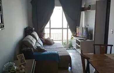 Imagem: O apartamento possui 1 Dormitório, 2 Banheiros, 1 Vaga na garagem