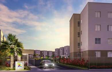 Imagem 2: RY- Aptos 2 Quartos Total Ville Planaltina DF - Sinal de mil reais