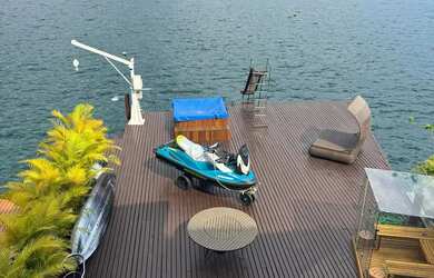 Imagem: A casa possui 5 Dormitórios, 5 Banheiros, 3 Vagas na garagem