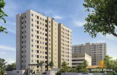 Imagem: O apartamento possui 2 Dormitórios, 1 Banheiro, 1 Vaga na garagem