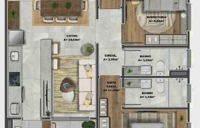 Imagem 6: CAXIAS DO SUL - Apartamento Padrão - VILA VERDE