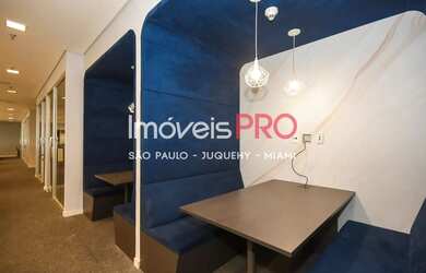 Imagem 6: Laje corporativa disponível para locação andar de 375m² na Nações...