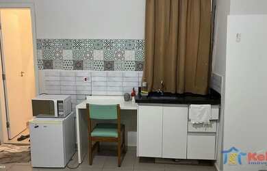 Imagem: A kitnet possui 1 Dormitório, 1 Banheiro, 34m² de Área, Imóvel