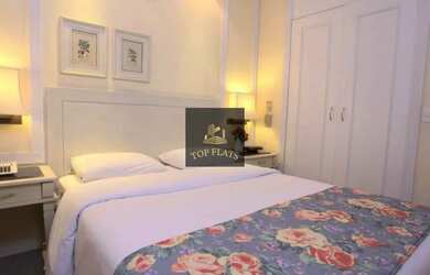 Imagem: O studio possui 1 Dormitório, 1 Banheiro, 1 Vaga na garagem