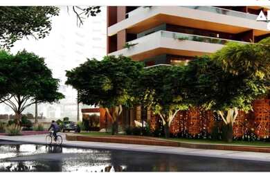 Imagem: O apartamento possui 4 Dormitórios, 5 Banheiros, 5 Vagas na