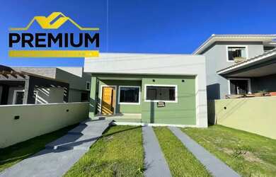 Imagem: A casa em condomínio possui 3 Dormitórios, 2 Banheiros, 1