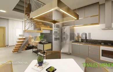 Imagem: A casa possui 2 Dormitórios, 3 Banheiros, 2 Vagas na garagem