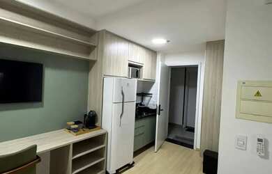 Imagem: O studio possui 1 Dormitório, 1 Banheiro, 27m² de Área, Imóvel