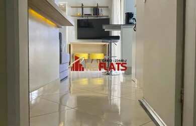 Imagem: O studio possui 1 Dormitório, 1 Banheiro, 1 Vaga na garagem