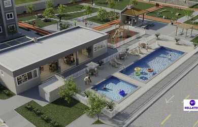 Imagem: A casa em condomínio possui 2 Dormitórios, 1 Banheiro, 1 Vaga