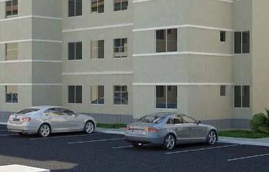 Imagem: O apartamento possui 2 Dormitórios, 2 Banheiros, 1 Vaga na