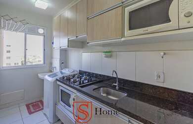 Imagem: O apartamento possui 2 Dormitórios, 1 Banheiro, 45m² de Área