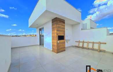 Imagem: O apartamento na cobertura possui 2 Dormitórios, 2 Banheiros