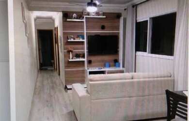 Imagem: O apartamento possui 2 Dormitórios, 1 Banheiro, 1 Vaga na garagem