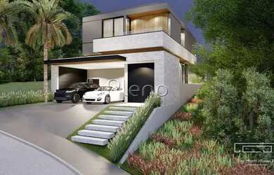 Imagem: A casa em condomínio possui 3 Dormitórios, 5 Banheiros, 4