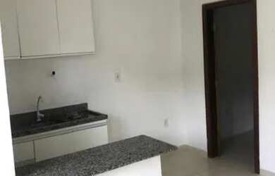 Imagem: A kitnet possui 1 Dormitório, 1 Banheiro e está localizado