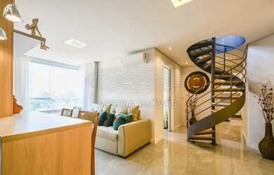 Imagem: O apartamento na cobertura à venda possui 2 Dormitórios, 2