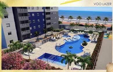 Imagem: O apartamento possui 2 Dormitórios, 2 Banheiros, 1 Vaga na