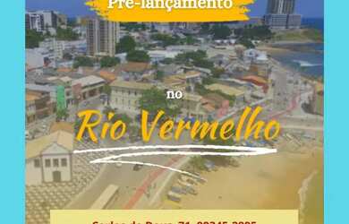 Imagem 2: Oportunidade: Lançamento no Rio Vermelho, 2 Quartos, 01 suíte, 57 m², total Infraestrutur