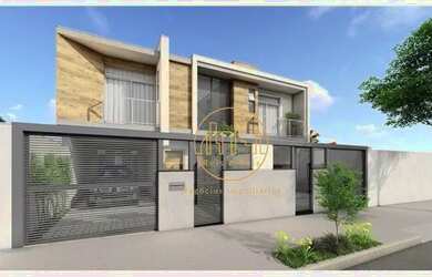 Imagem: A casa possui 3 Dormitórios, 2 Banheiros, 2 Vagas na garagem