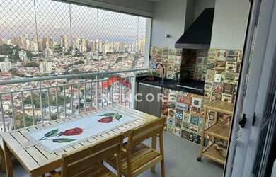 Imagem: O apartamento possui 3 Dormitórios, 3 Banheiros, 2 Vagas na