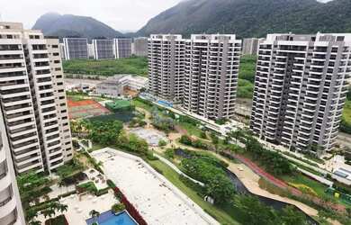 Imagem: O apartamento na cobertura possui 4 Dormitórios, 4 Banheiros