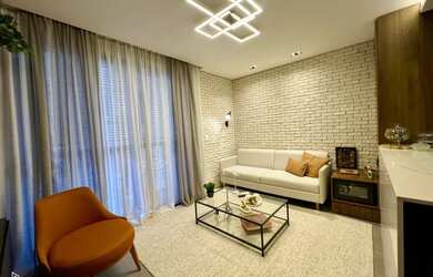 Imagem: O apartamento possui 1 Dormitório, 1 Banheiro, 1 Vaga na garagem