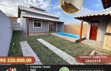 Imagem 1: Imóvel para venda com 70 metros quadrados com 2 quartos em Samburá (Tamoios) - Cabo Frio