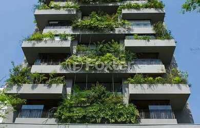 Imagem: O apartamento possui 1 Dormitório, 1 Banheiro, 25m² de Área