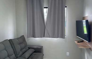 Imagem: O apartamento possui 2 Dormitórios, Acomodam 5 pessoas, 1 Vaga