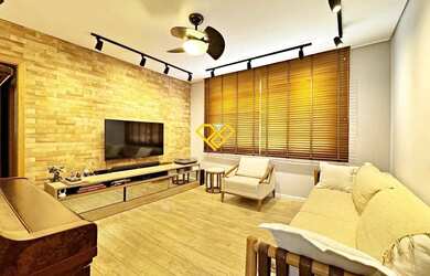 Imagem: O apartamento possui 2 Dormitórios, 2 Banheiros, 1 Vaga na