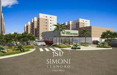 Imagem: O apartamento possui 2 Dormitórios, 1 Banheiro, 1 Vaga na garagem