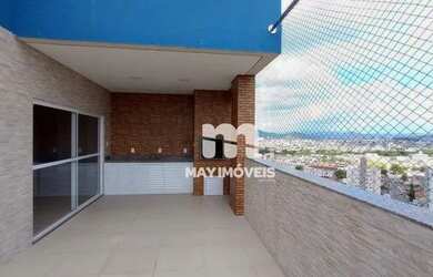 Imagem: O apartamento na cobertura possui 3 Dormitórios, 3 Banheiros