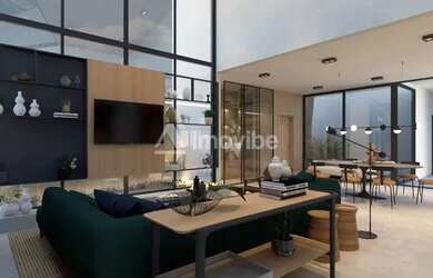 Imagem: A casa possui 3 Dormitórios, 4 Banheiros, 4 Vagas na garagem