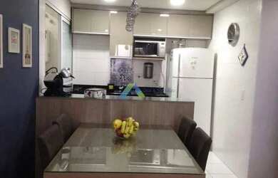 Imagem: O apartamento possui 2 Dormitórios, 2 Banheiros, 1 Vaga na